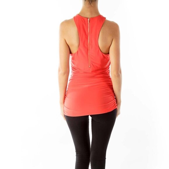 Cache Red Studded Top - Picture 2 of 3